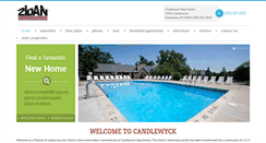 Desktop Screenshot of candlewyck-apartments.com